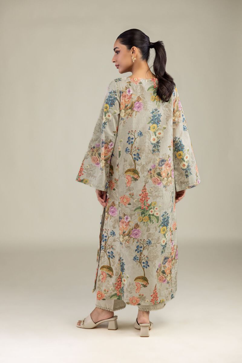 Printed | Cotton Dobby | Long Floral Kurta | USD 30.00
