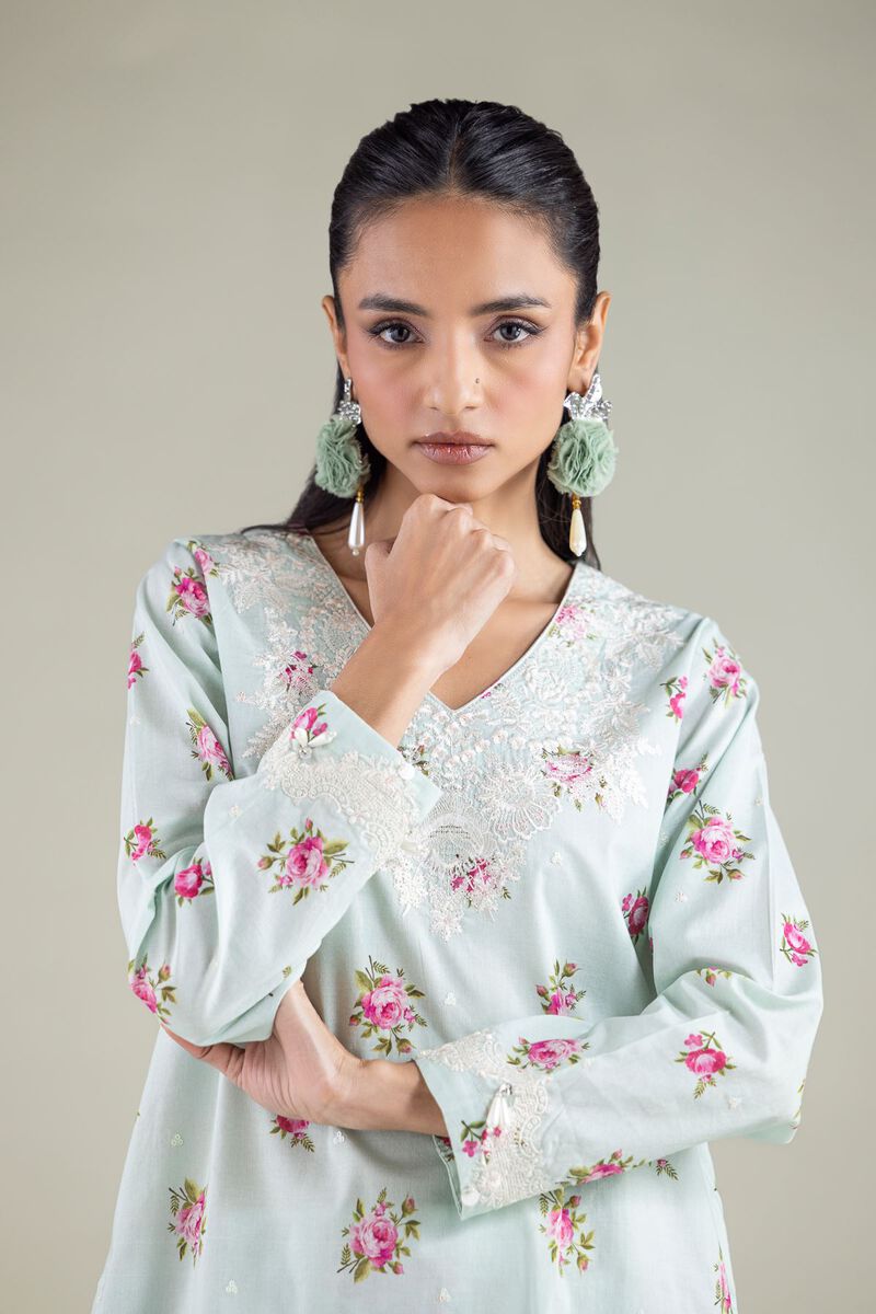 Embroidered | Cambric | Kurta | USD 40.00
