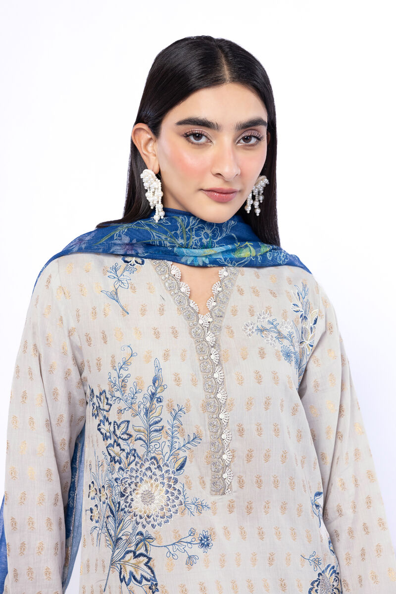 Embroidered | Jacquard | Tailored 3 Piece | USD 85.00