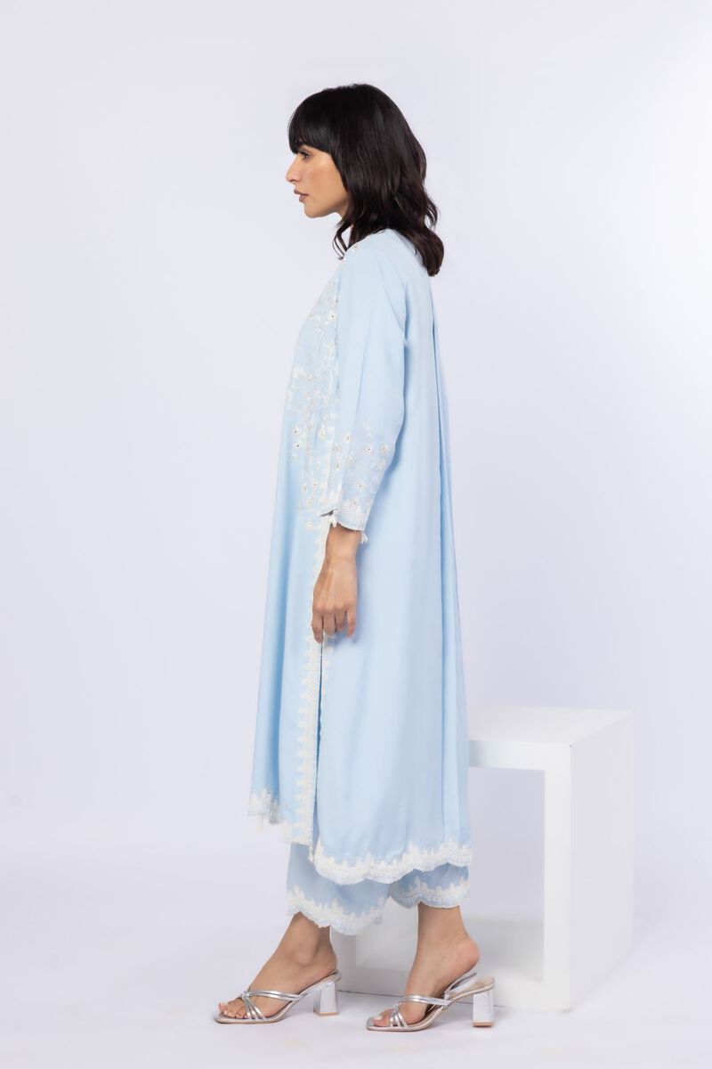 Embroidered | Russian Raw Silk | Pants | USD 8.40