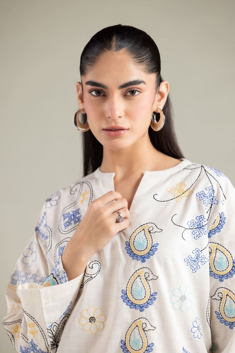 Textured Cotton | Tunic | USD 35.00