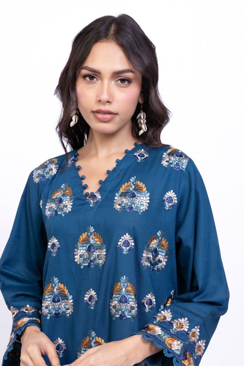 Embroidered | Heavy Textured Cotton | Kurta | USD 35.00