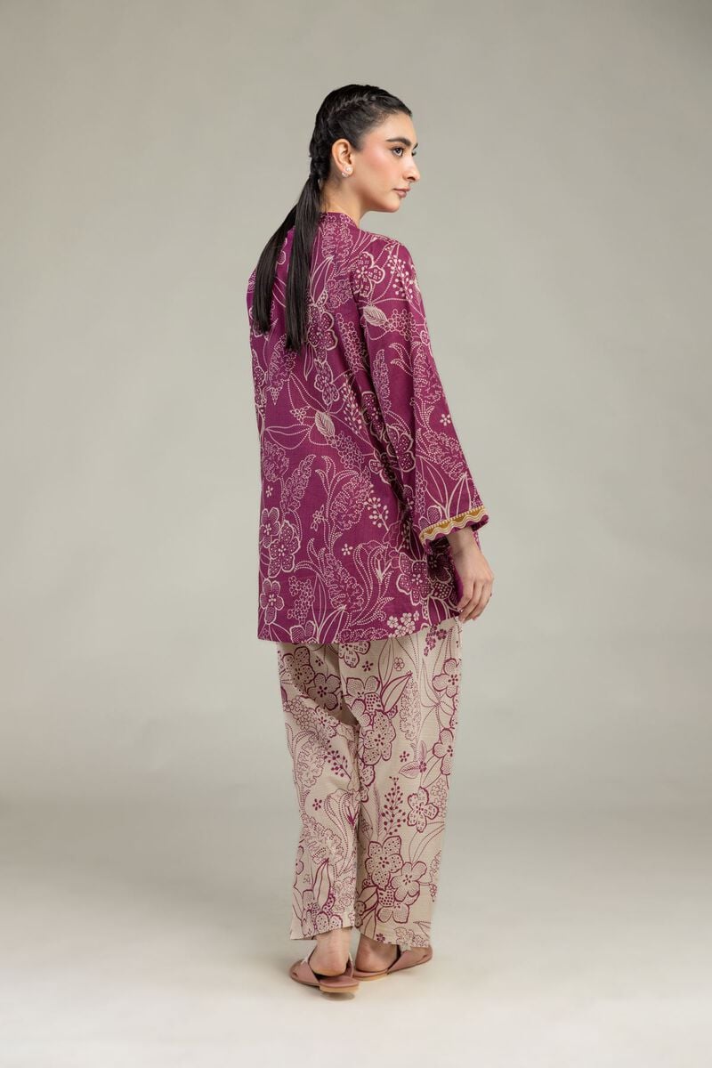Printed | Cotton Dobby | Short Floral Kurta | USD 30.00