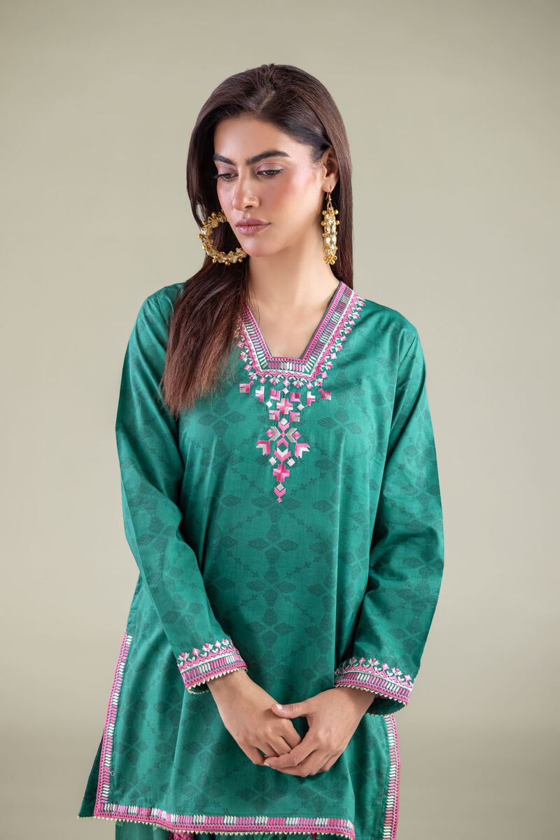 Embroidered | Cambric | Kurta | USD 35.00