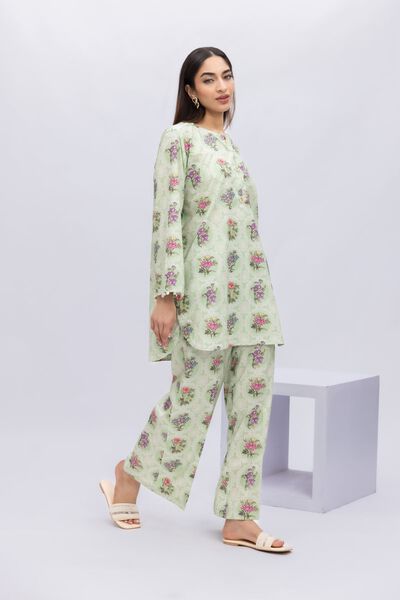 Printed | Cotton Viscose | Pants | USD 18.00