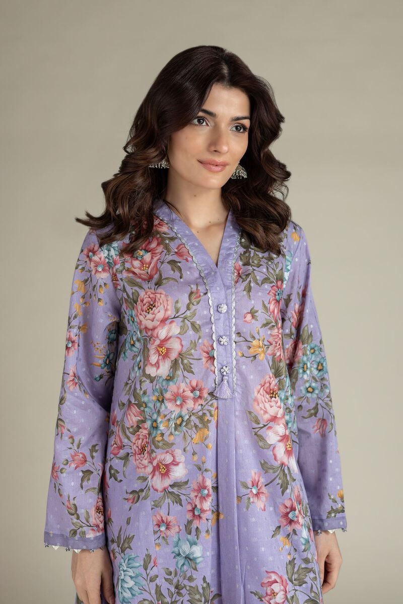 Printed | Jacquard | Tailored 2 Piece | Top and Bottom | USD 45.00