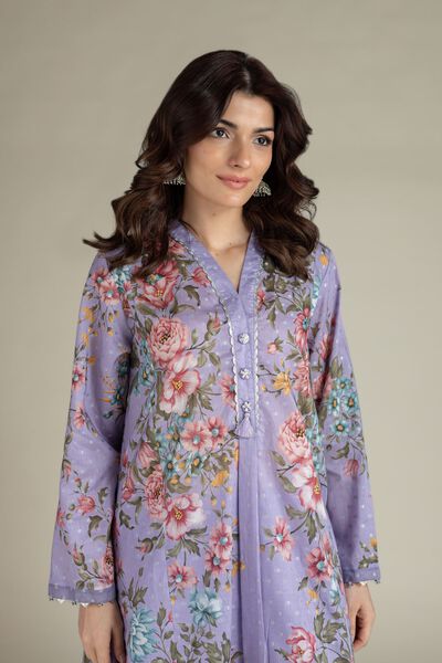 Printed | Jacquard | Tailored 2 Piece | Top and Bottom | USD 45.00