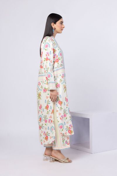 Printed | Thai Silk | Pants | USD 23.00