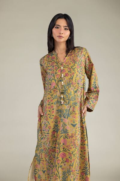 Printed | Cambric | Floral Longline Kurta | USD 35.00