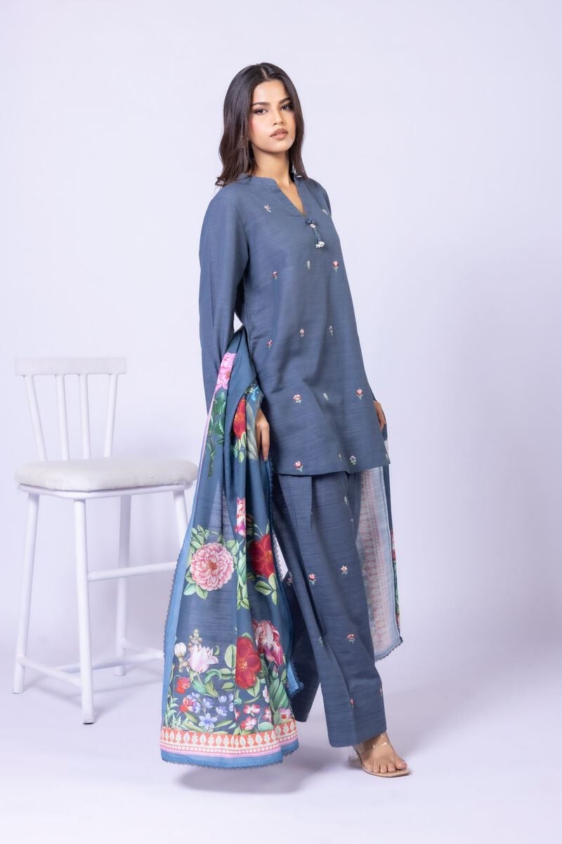 Printed | Textured Cotton | Dupatta | USD 17.00