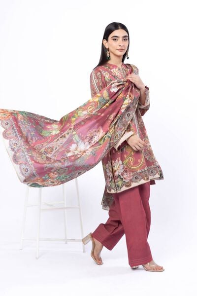 Printed | Jacquard | Tailored 3 Piece | USD 70.00