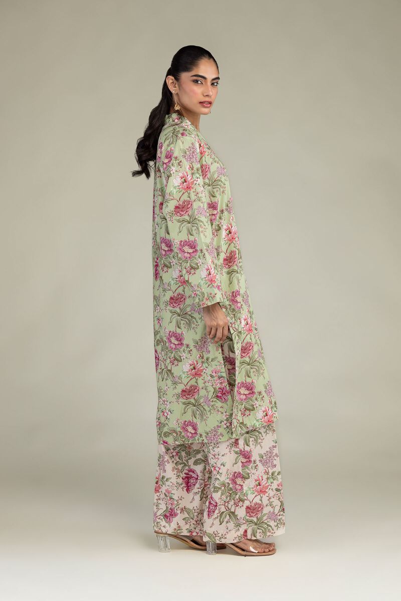 Printed | Cotton Viscose | Floral Cotton Pants | USD 30.00