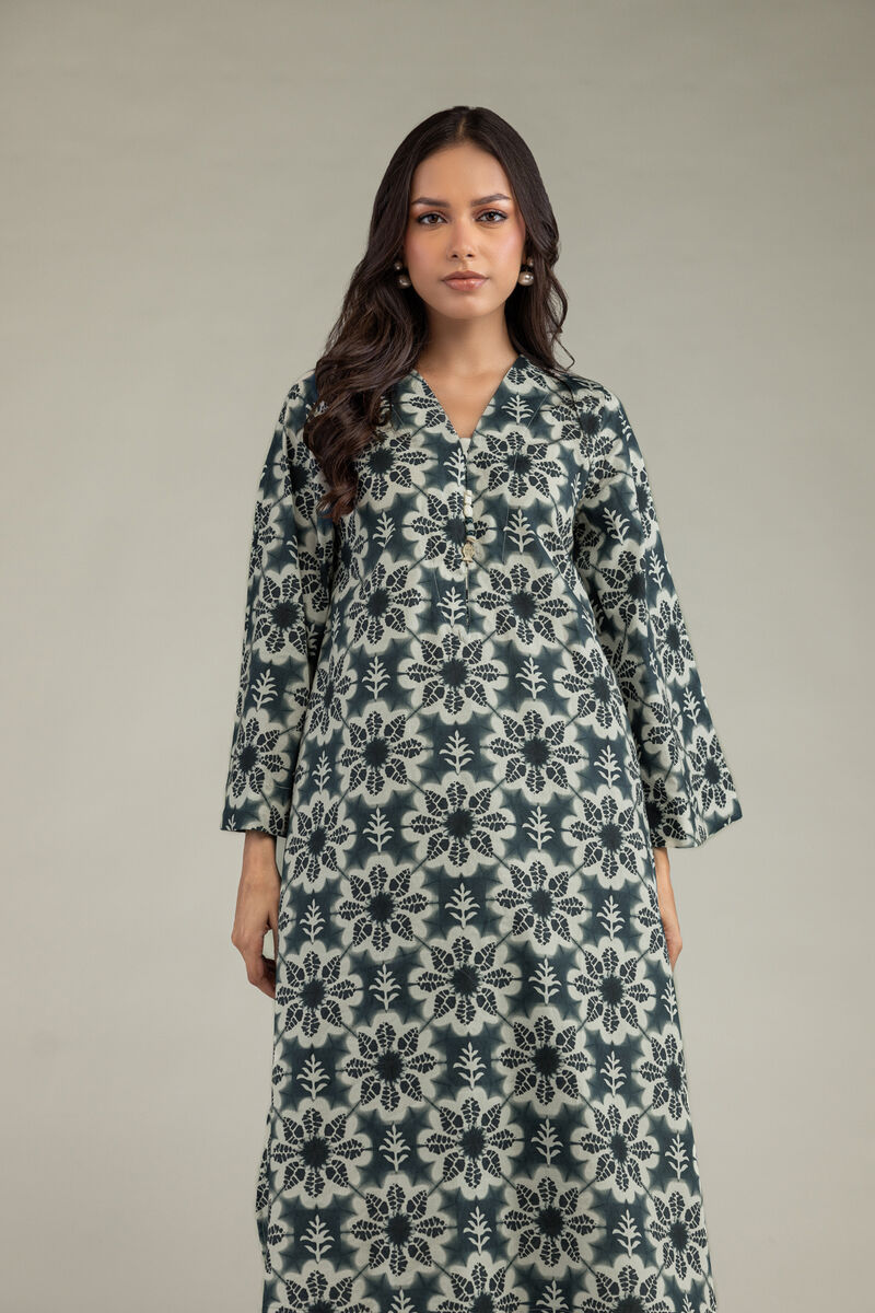 Printed | Cotton Dobby | Floral Longline Kurta | USD 30.00