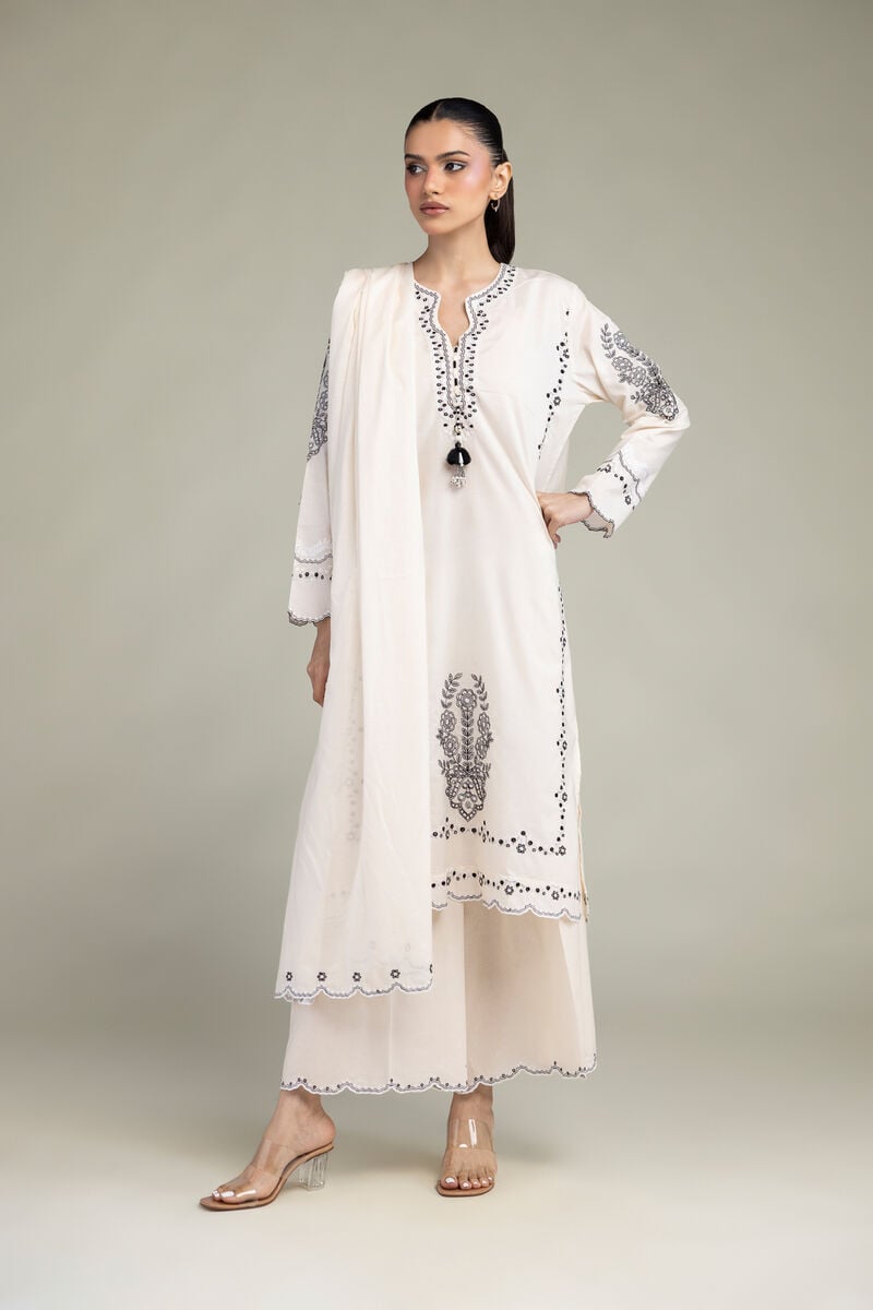 Embroidered | Lawn | Floral Lawn Dupatta | USD 30.00