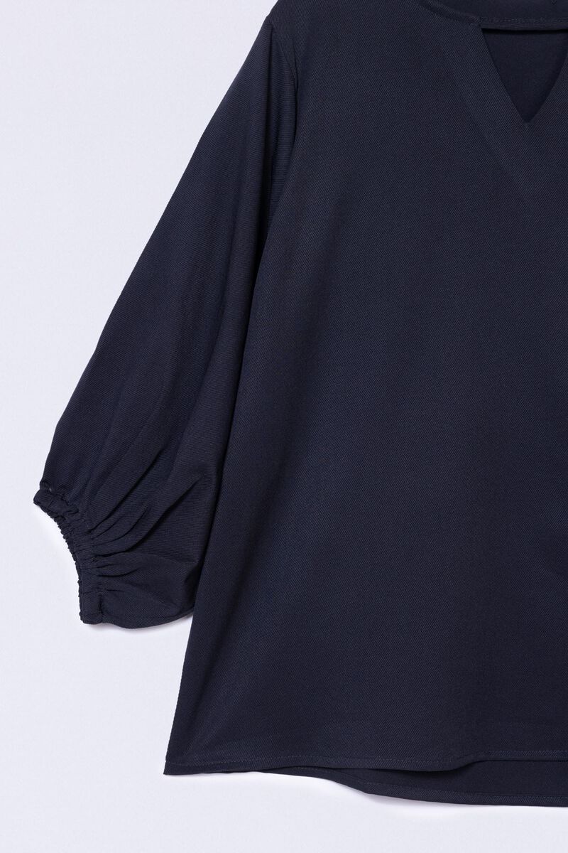 Dyed | Polyester Twill | Blouse | USD 7.50