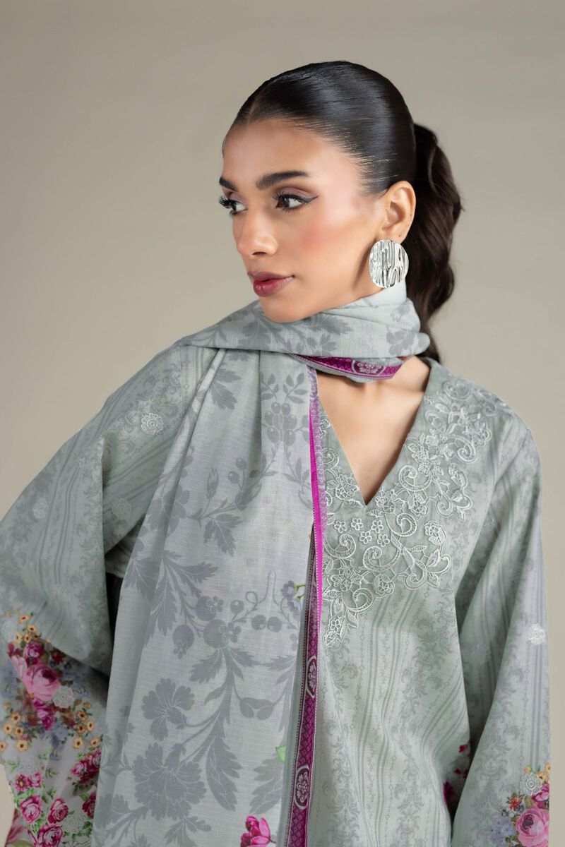 Embroidered | Cambric | Tailored 3 Piece | USD 70.00