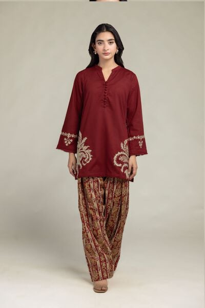 Embroidered | Cambric | Floral Printed Shalwar | USD 30.00