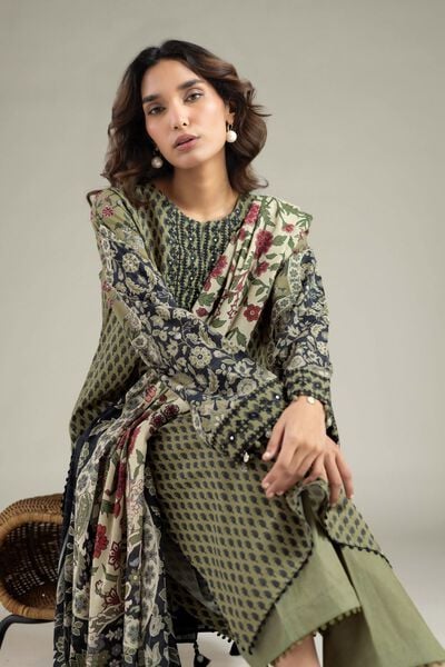 Printed | Messuri | Tailored 3 Piece | USD 65.00