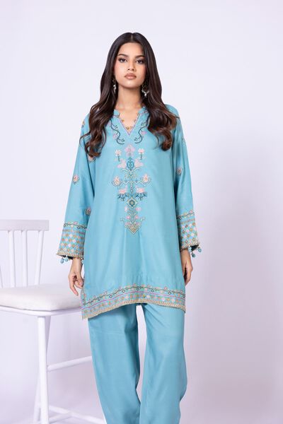 Embroidered | Viscose Oak Silk | Kurta | USD 60.00