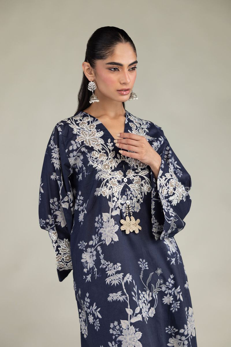 Embroidered | Cambric | Long Cambric Kurta | USD 45.00