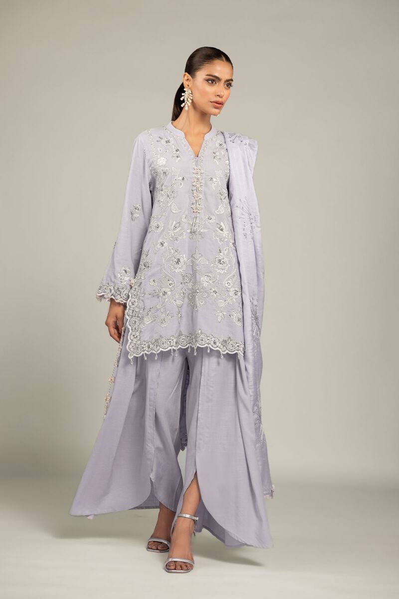 Raw Silk | 3-Piece Co-ord Set | USD 155.00