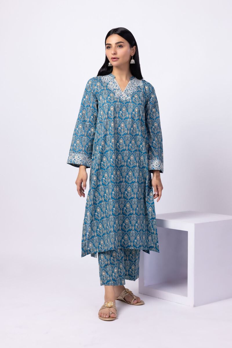 Embroidered | Cambric | Kurta | null