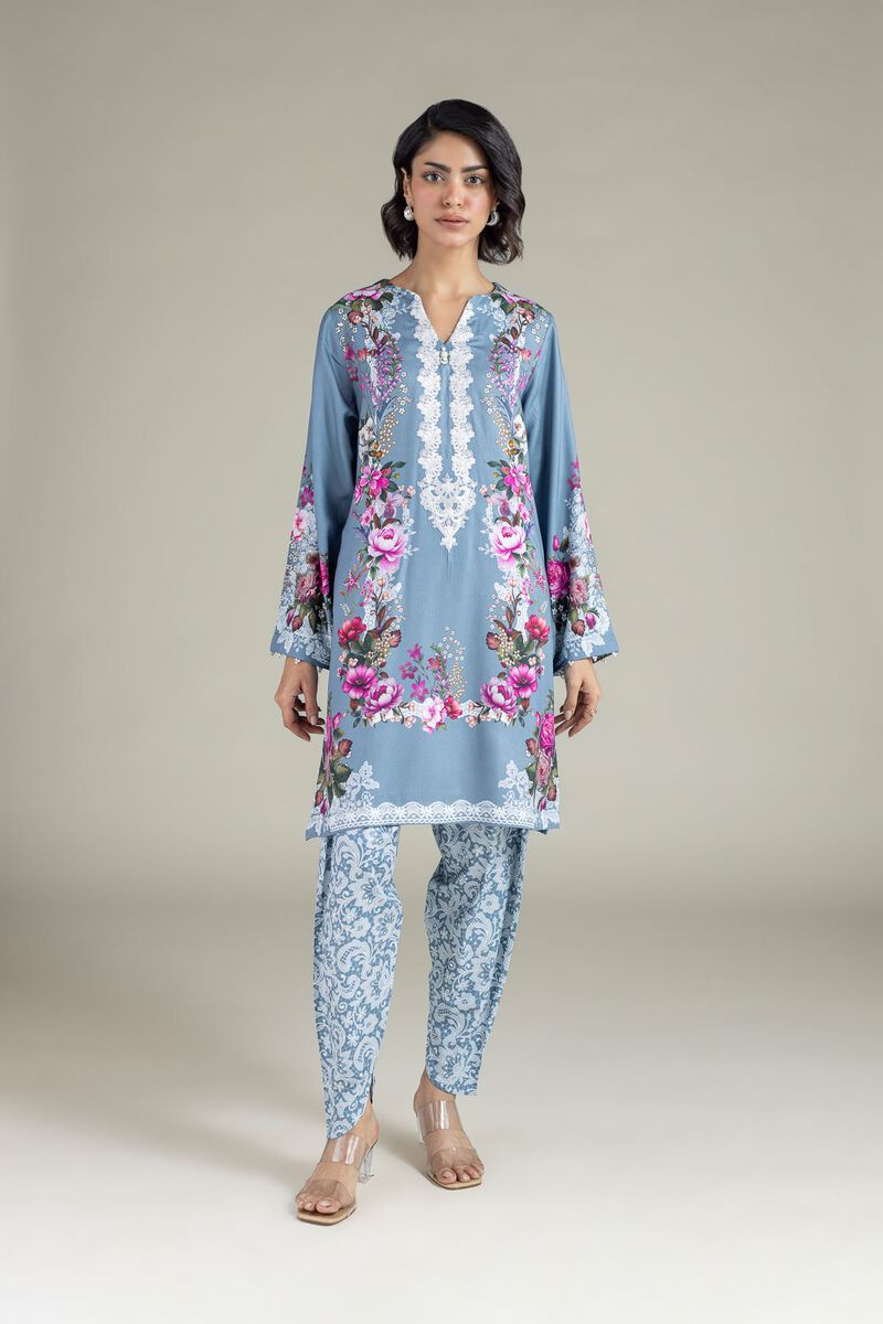 Printed | Marina | Paisley Printed Shalwar | USD 15.00