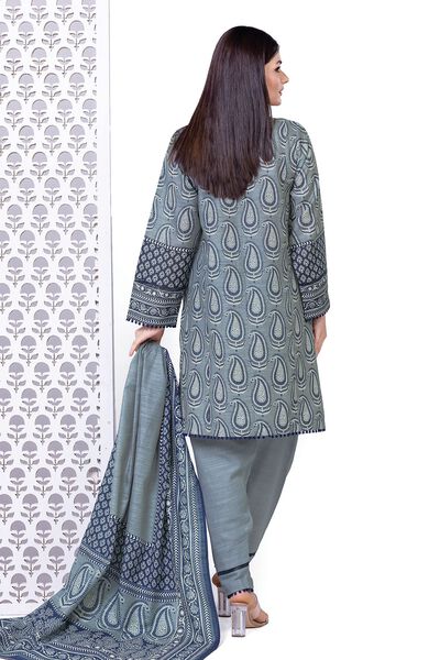 Embroidered | Light Khaddar | Tailored 3 Piece | USD 32.50