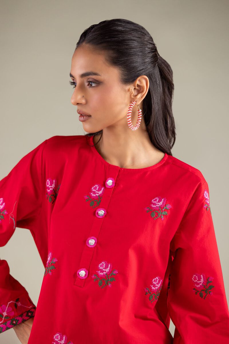 Embroidered | Cambric | Kurta | USD 40.00