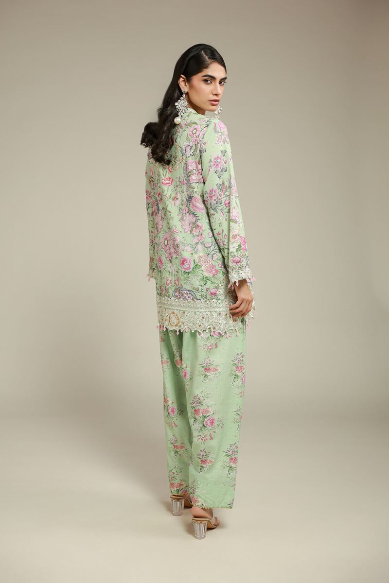 Embroidered | Raw Silk | Kurta | USD 65.00