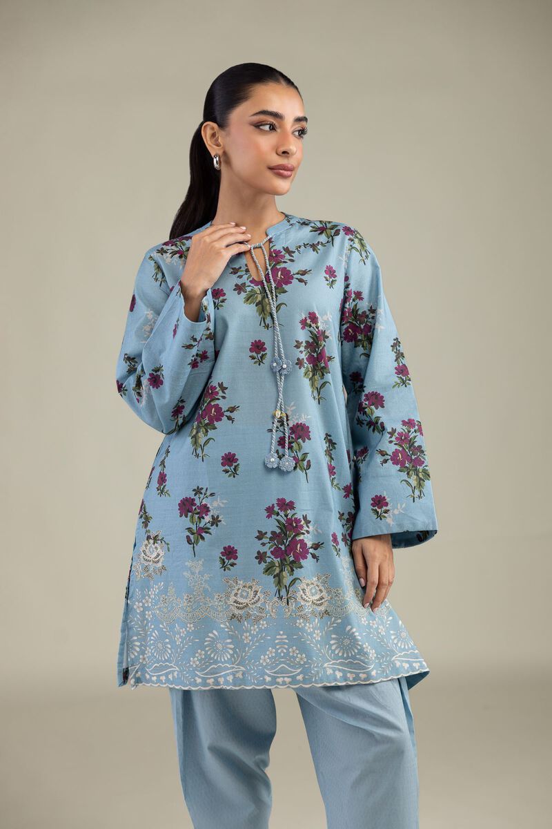 Printed | Cotton Dobby | Floral Cotton Kurta | USD 30.00