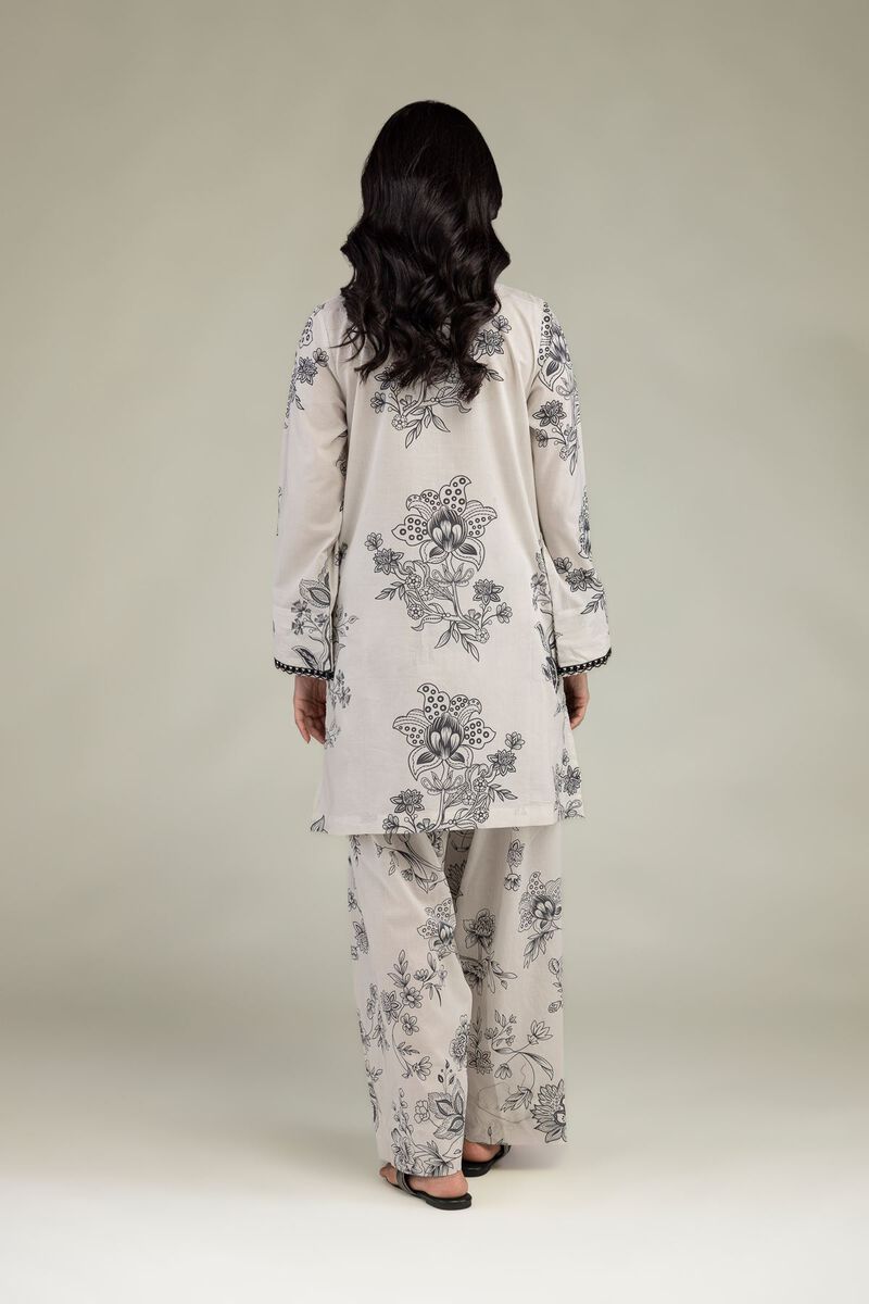 Embroidered | Cambric | Short Floral Kurta | USD 35.00