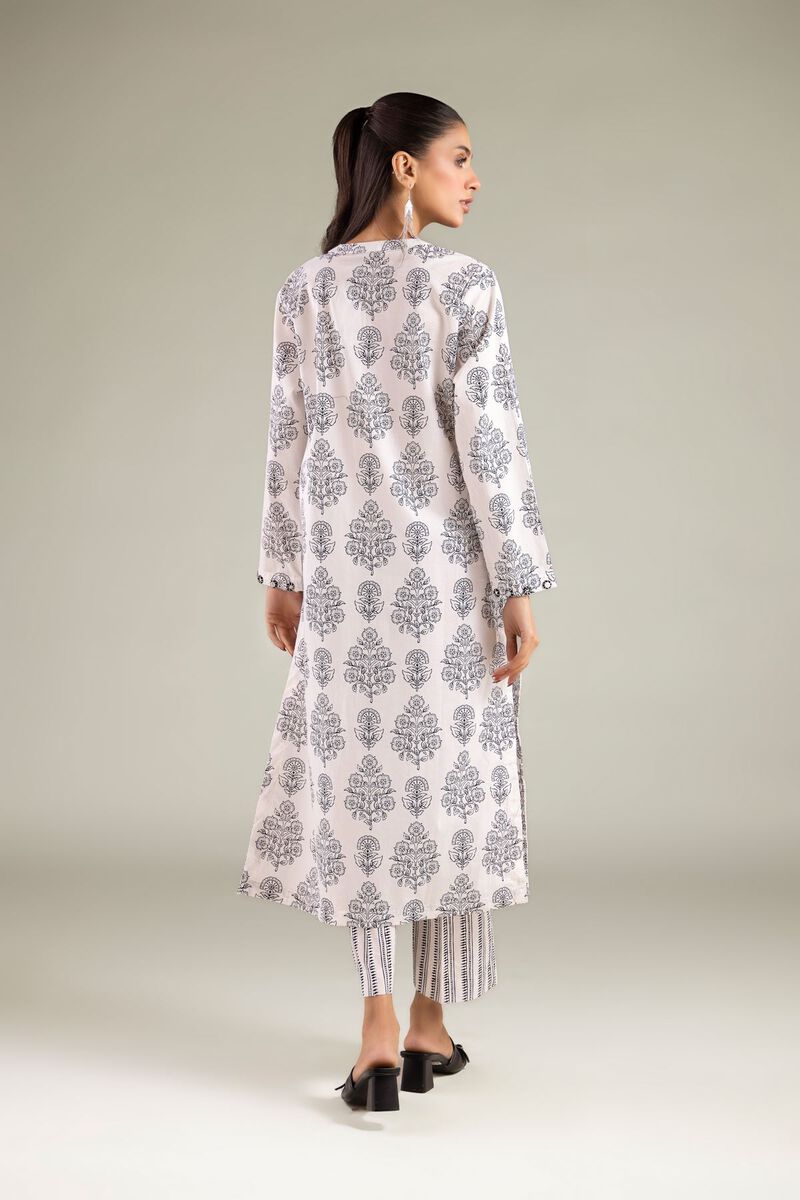 Printed | Cambric | Floral V-Neck Kurta | USD 30.00