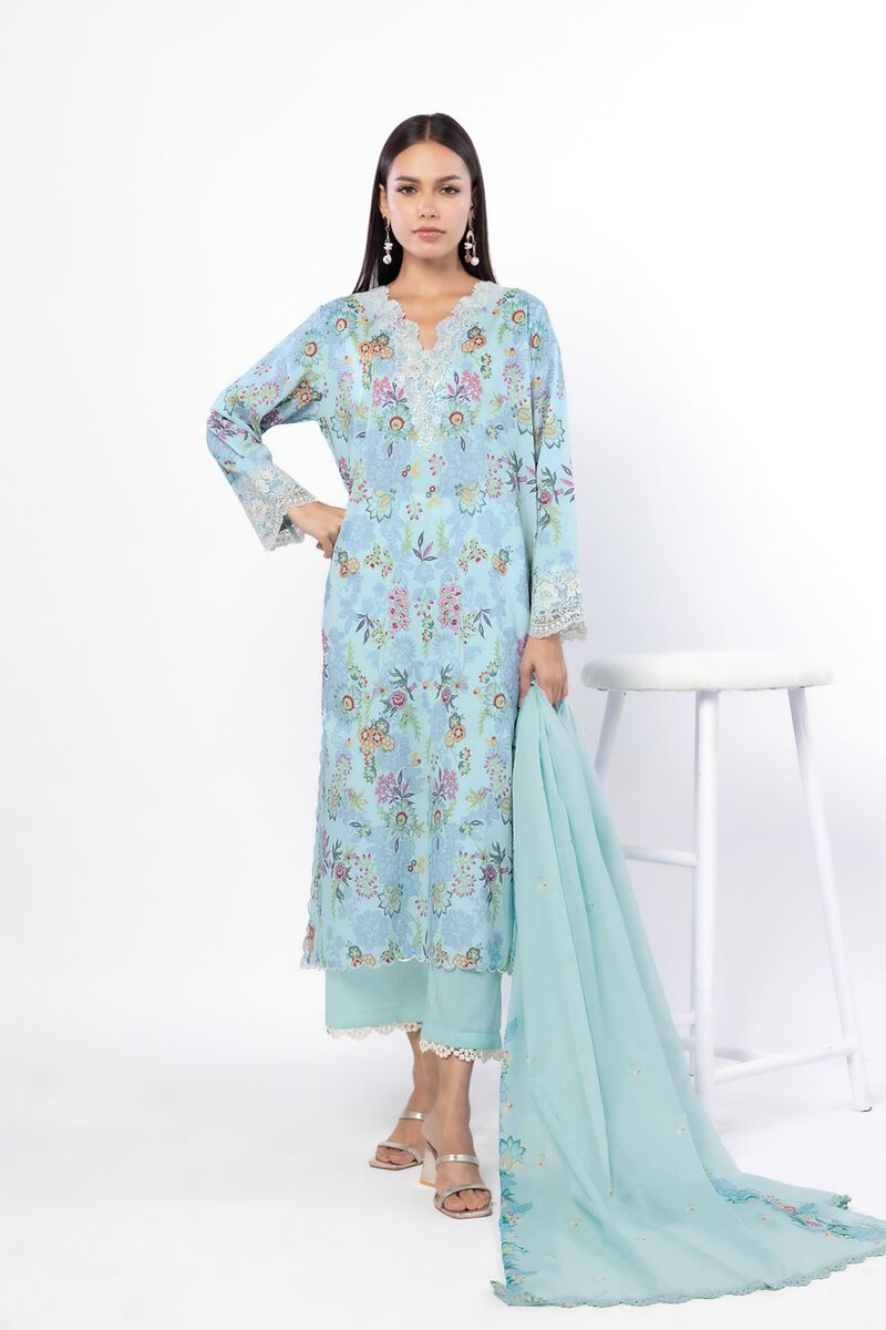 Embroidered | Lawn | Tailored 3 Piece | USD 30.00