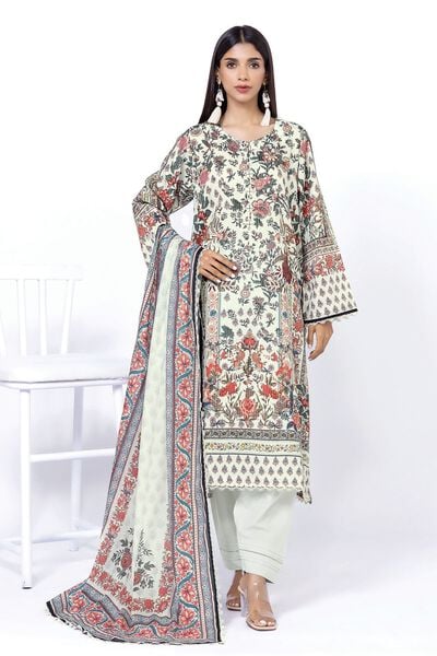 Printed | Dobby | Fabrics 3 Piece | USD 12.00
