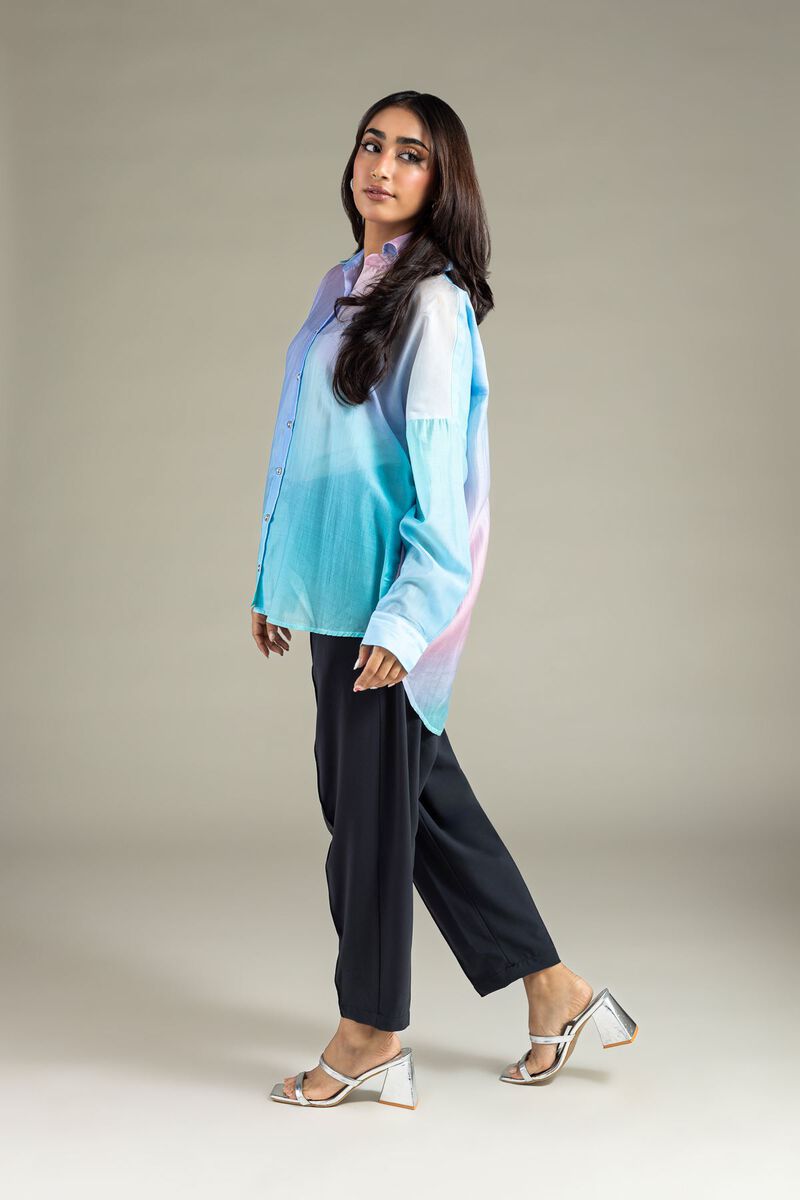 Dyed | Georgette | Trousers | USD 14.00