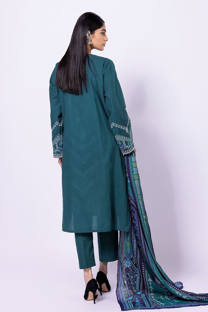 Embroidered | Diamond Dobby | Fabrics 3 Piece | null
