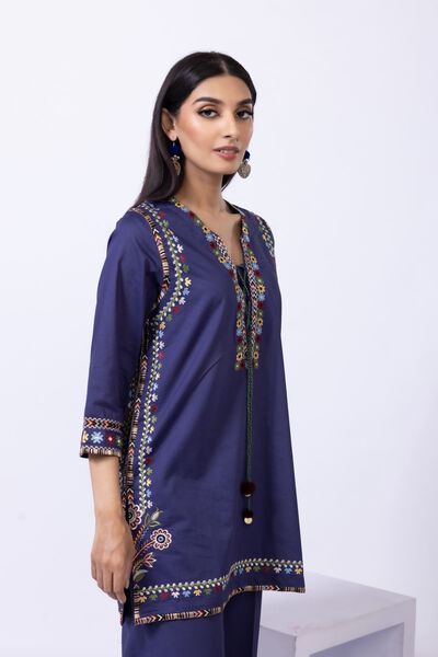 Embroidered | Cambric | Kurta | USD 35.00