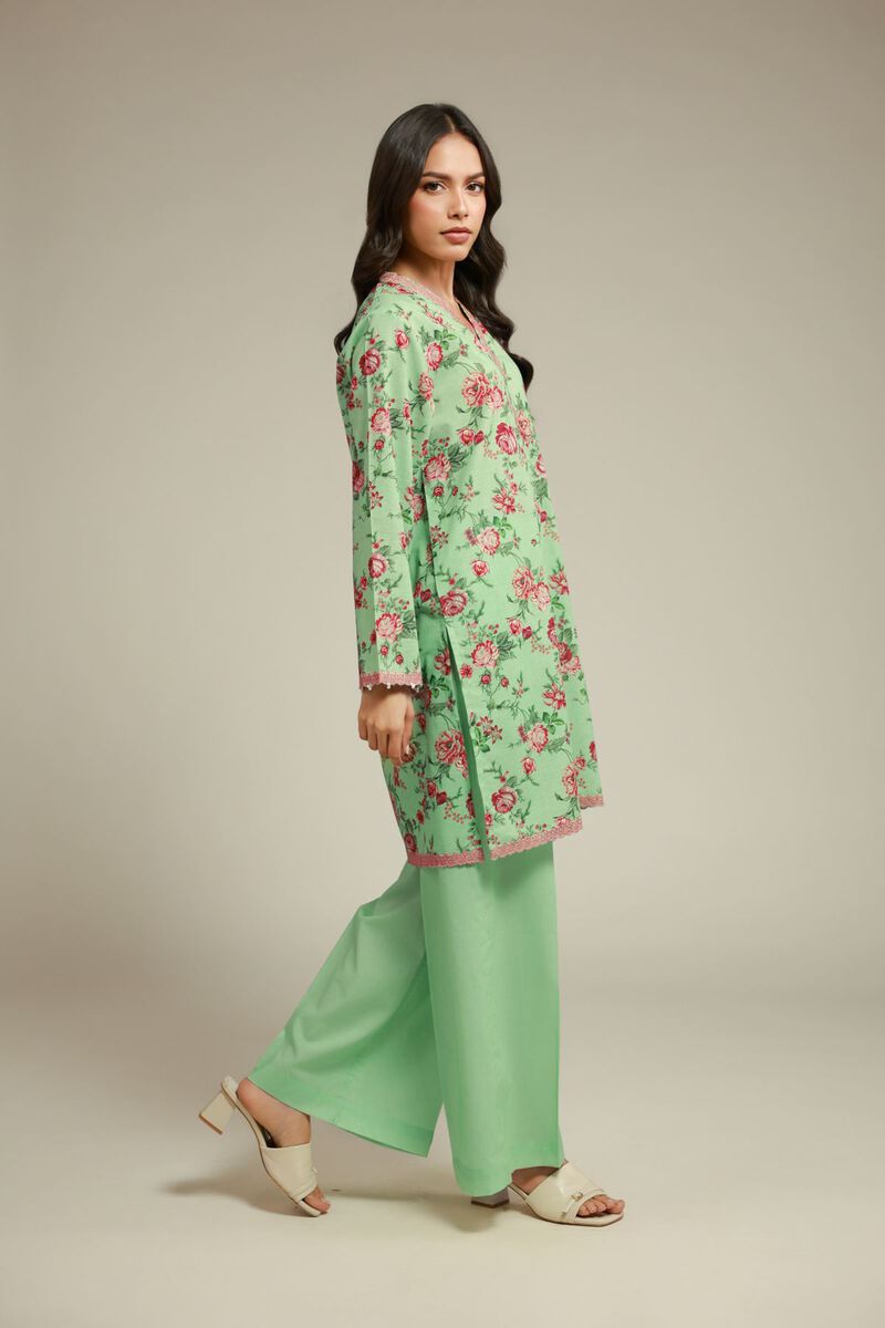 Printed | Cambric | Lawn Co-ord Set | USD 55.00