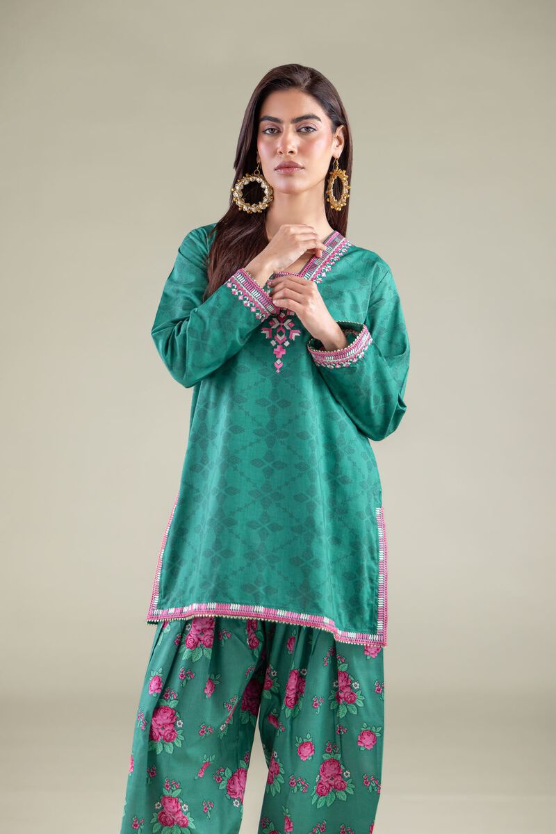 Embroidered | Cambric | Kurta | USD 35.00