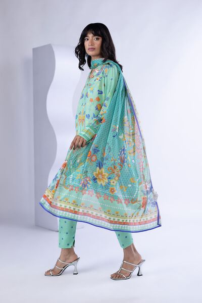 Printed | Light Thai Silk | Dupatta | USD 23.00
