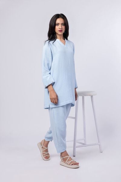 Dyed | Cheese Cloth | Pants | USD 25.00