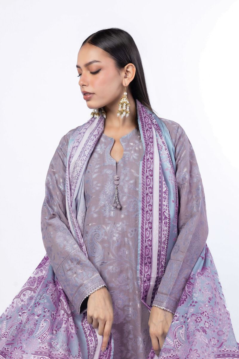 Dyed | Jacquard | Tailored 3 Piece | USD 70.00