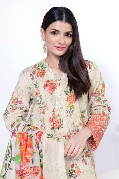 Embroidered | Lawn | Fabrics 3 Piece | USD 22.50