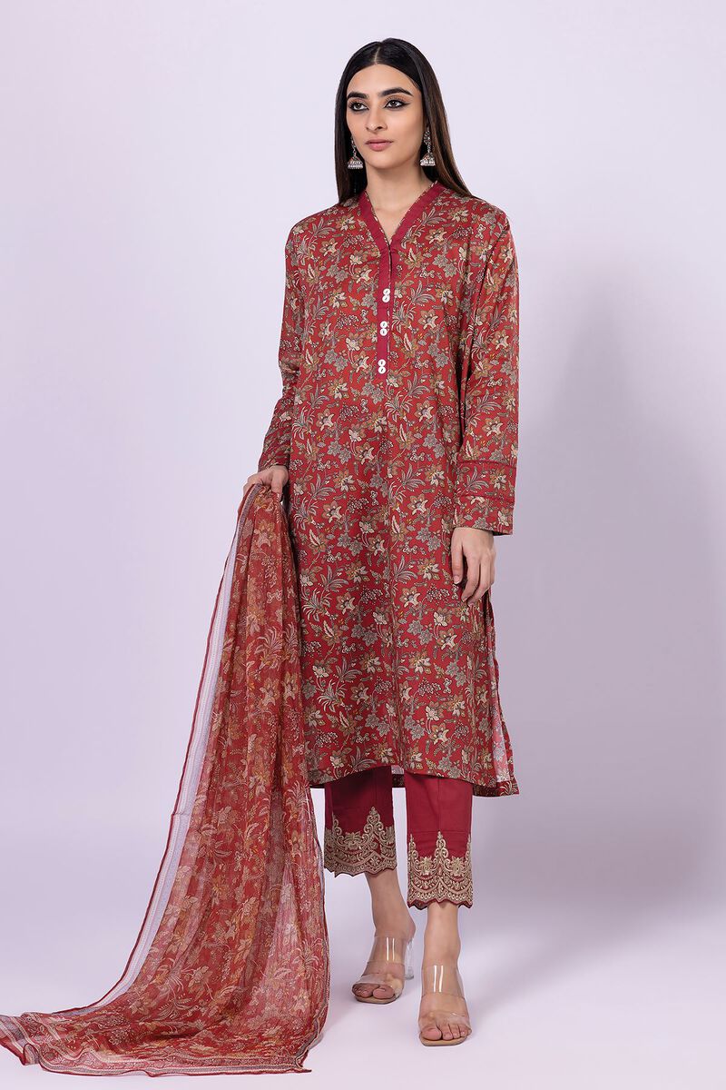 Embroidered | Lawn | Fabrics 3 Piece | null