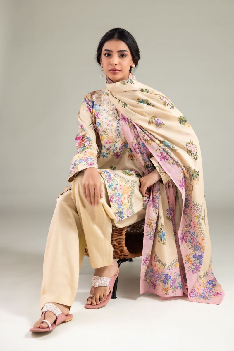 Printed | Textured Lawn | Dupatta | USD 25.00