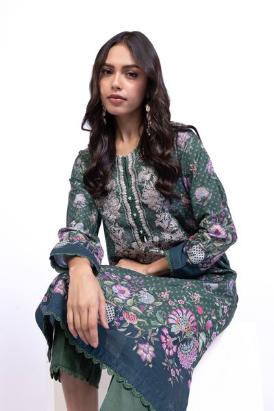 Embroidered | Textured Cotton | Kurta | USD 15.00