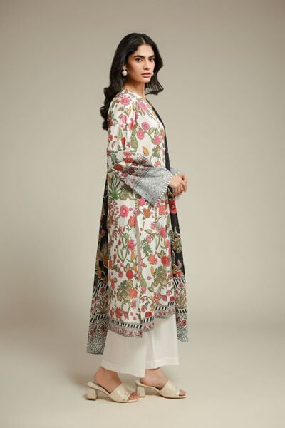 Printed | Cambric | Floral Tailored 3-Piece | USD 60.00