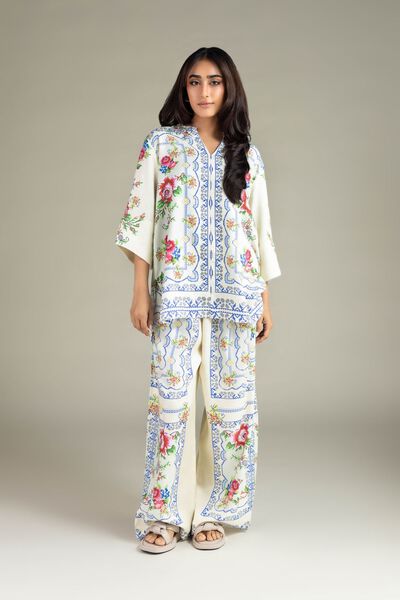 Printed | Viscose Crepe | Trousers | USD 9.00