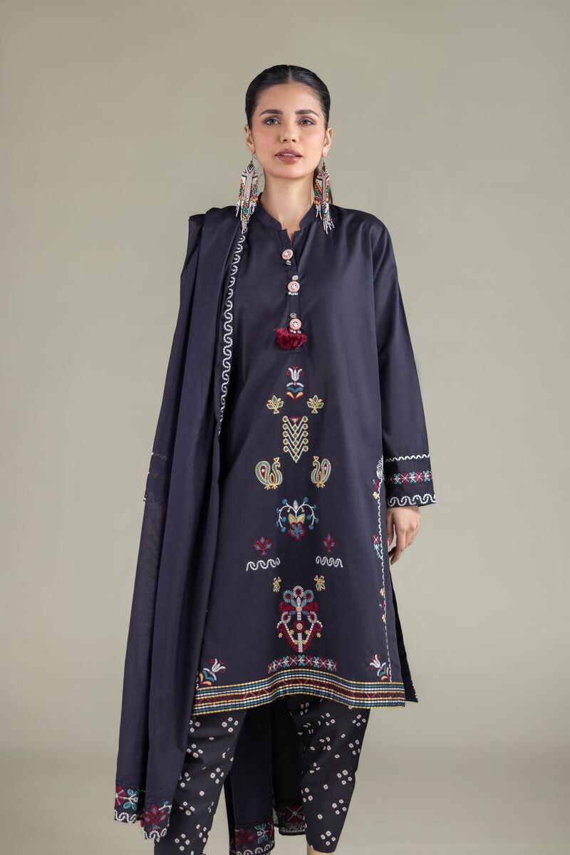 Embroidered | Cambric | Kurta | USD 40.00